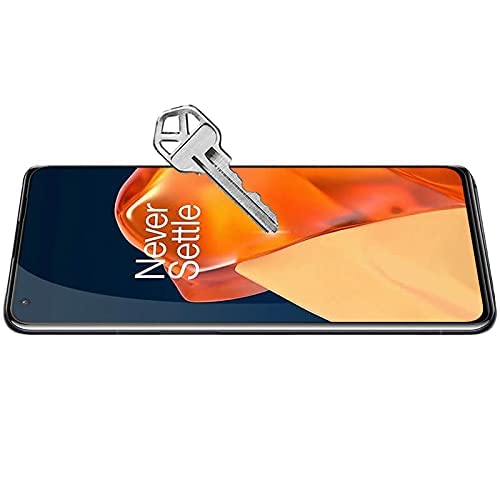 Image of OCTRIX Tempered Glass for Oneplus 9 / 9R / 8T Screen Protector Guard, Full Glue Clear Easy Install Kit, Case Friendly, Pack of 1