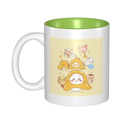 マグカップ ちいかわ コーヒーカップ 陶磁器 ミルクコップ おしゃれ 持ちやすい 耐熱 耐冷 人気 かわいい プレゼント 母の日 記念日 電子レンジ対応 330ml