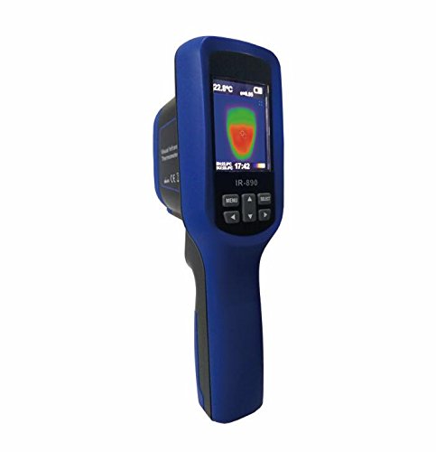 IR-890 Infrared Thermal Imager with IR Resolution of 3600 Pixels, Temperature Range from -20~300°C, and Image Capture Function