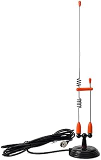 UAYESOK Heavy Duty Magnetic Mount Mobile Antenna Dual-Band 2m 70cm VHF/UHF Mag Base Antenna PL-259 Plug for Vehicel Truck SUV Mobile Radio Scanner Repeater System