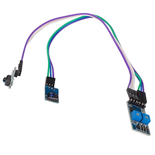 CHIP TCRT5000: questo modulo di tracciamento a 2 vie adotta il sensore di riflessione a infrarossi TCRT5000 con elevata precisione e sensibilità.