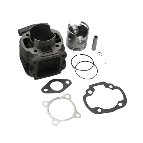 Cilindro de gran diámetro de 47 mm y bulón de 10 mm para scooter de 2 tiempos de 50 y 70 cc