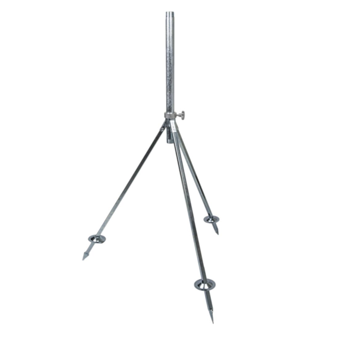 Preis-Zone Messing Sprinkler Rasensprenger Sprenger Impulsregner Set Stativ IG 3/4" Bradas 9516, Gold, Silber