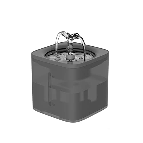 Fuente para agua de gato 2L con doble grifo y bomba silenciosa