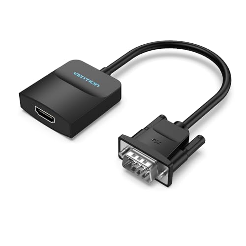 Adaptador VGA Para HDMI 1080p 60Hz Pc Monitor Tv Vention