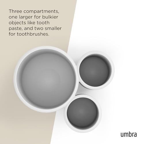 Image of Umbra Touch Toothbrush Holder, White