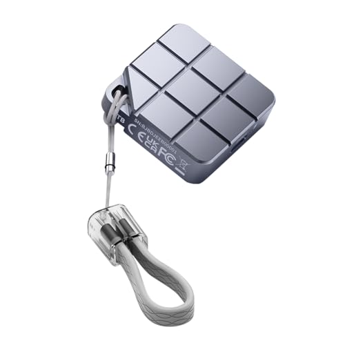 MAIWO USB-C External SSD, 1TB Portable Solid State Drive (SSD), M.2 NVME SSD, SSD External Hard Drive, Up to 1,050MB/s, USB 3.2 Gen 2 Type-C (Grey, 1TB)