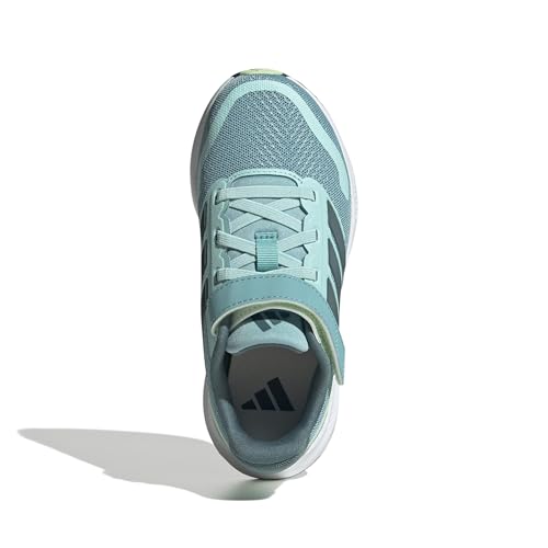 Image of adidas Kids' Marvel Run Falcon 5 Elastic Lace & Strap Shoe