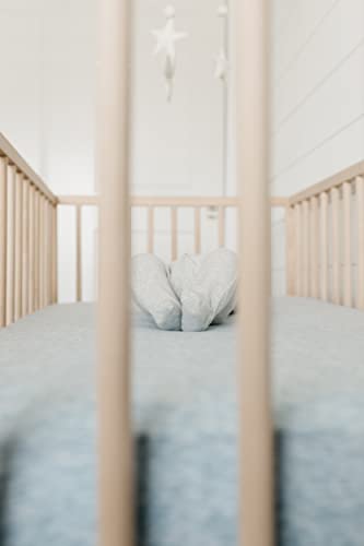 Image of Copper Pearl Premium Knit Baby Crib Sheets for Standard Mattresses, Breathable and Soft, Lennon