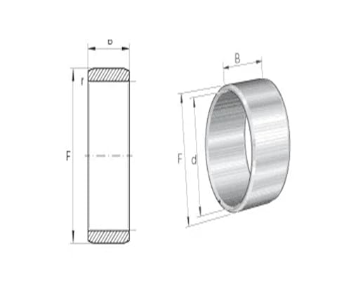Bague intérieure IR 20X25X17 métrique de haute précision pour roulement de précision - 3