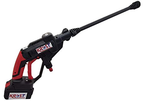 Image of KROST 20V Compact & Portable Design 1800-Watt Cordless High Pressure Washer Motor Power.