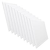 Lot de 10 panneaux LED Slim 60 x 60 cm, 44 W, UGR19, 4000 lumens. Driver inclus. | Dalles ...