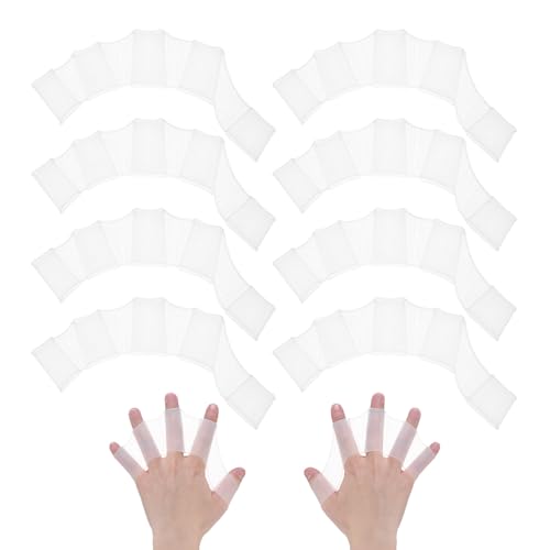 M METERXITY 4 Pair Silicone Swimming Gloves Webbed Swim Gloves