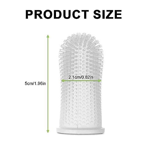 JSKWIKE 4 Pcs spazzolino cani da denti per cani