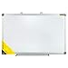 Idena 568019 - Whiteboard mit Aluminiumrahmen und Stiftablage, ca. 60 x 40 cm groß, zur Wandmontage geeignet, ideal für das Büro und zu Hause