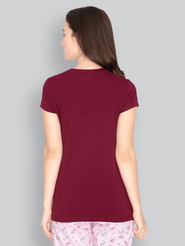 Image of Lyra Women's Cotton Regular Fit T-Shirt
