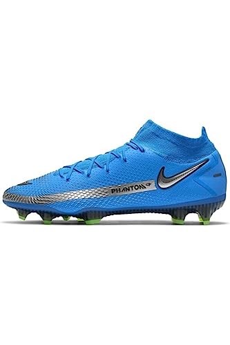 Nike Phantom GT Elite DF Fg Scarpe da Calcio Photo Blue/Metallic Silver-Rag 41