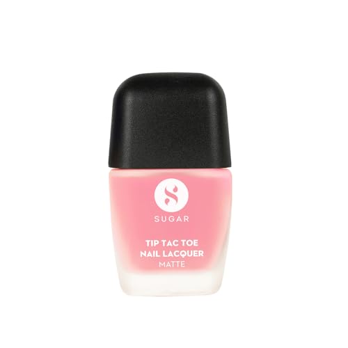 Image of SUGAR Tip Tac Toe Nail Lacquer Matte 34- FLAMINGO FLAIR 9ml(249)