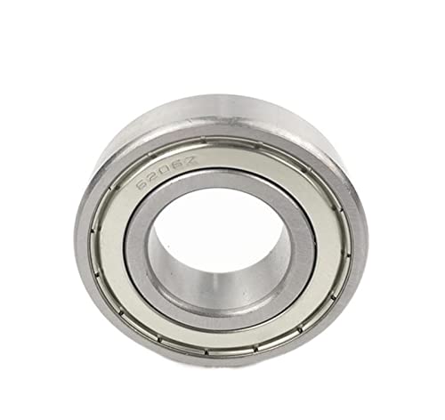 Roulement 6206ZZ ABEC5 élimine vibrations et jeu mécanique sur axe 30 mm