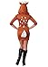 Fun Costumes Enchanting Forest Fawn Women's Deer Costume - Complete with Hooded Dress and Antlers - Medium/Large - Brown