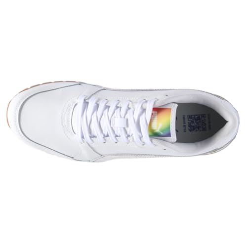 PUMA Mens St Runner V3 Love Wins Lace Up Sneakers Shoes Casual - White - Size 12 M4