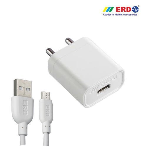 ERD TC-27B CHARGER-WHITE 2AMP(Without USB Cable) ERD TC-27B CHARGER-WHITE 2AMP(Without USB Cable)