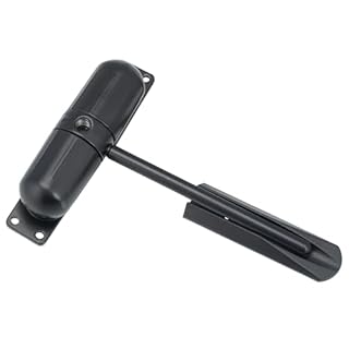 Sterling 271 DCBK - Chiudiporta a molla Sterling nero, montato in superficie, con resistenza al fuoco di 1/2 ora