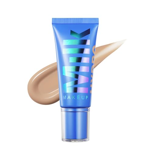 Milk Makeup Hydro Grip Hydrating Gel Skin Tint with Hyaluronic Acid – Buildable Light Coverage for Up to 12 Hours w/Dewy Finish – Non-Comedogenic