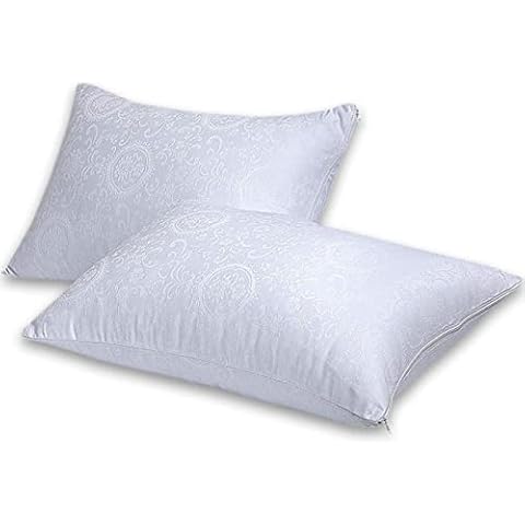 Soft Egyptian Cotton Zipped Pillow Cases Cover