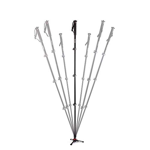Monopié vídeo Manfrotto XPRO 4 sección Aluminio Negro mvmxproa4us 3