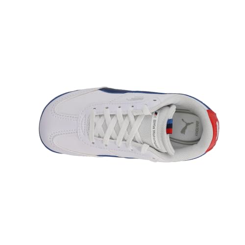PUMA Toddler Boys BMW M Motorsport X Roma Lace Up Sneakers Shoes Casual - White4