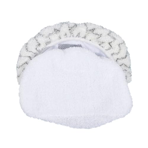 NUOBESTY Cubierta de Repuesto para Mopa de Vapor Compatible con Bissell Paño de Limpieza Reutilizable y Lavable Absorbente para Pisos de Madera Cerámica y Mármol