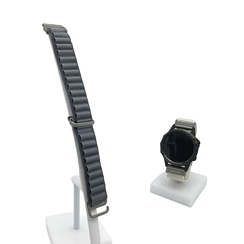 Image of Premium Nylon Strap 22mm for Garmin Forerunner 945, Fenix 5, 6, 7 Smartwatch - Alpine Loop