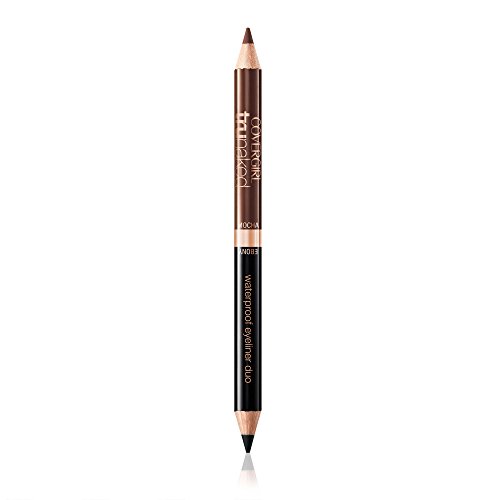 COVERGIRL truNaked Waterproof Eyeliner Duo Mocha/Ebony, .03 oz (packaging may vary)