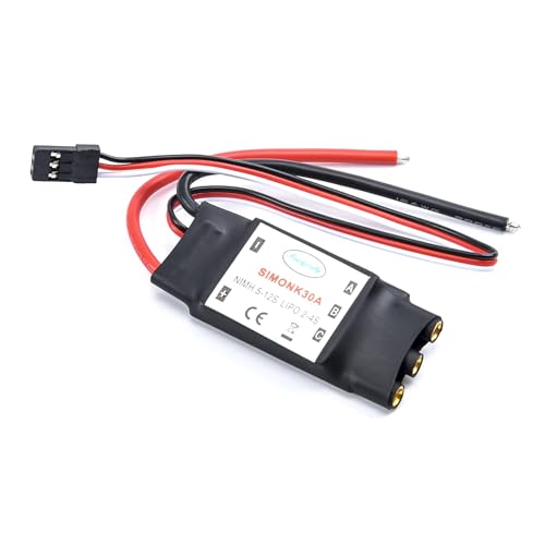 ESC 30A avec BEC pour réparer les pannes de moteur sur drone F450 et hélicoptère S500