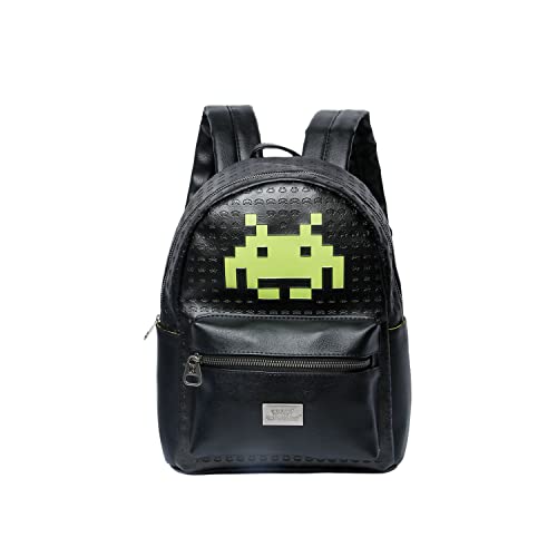 Sac à dos Space Invaders noir pour style geek au quotidien