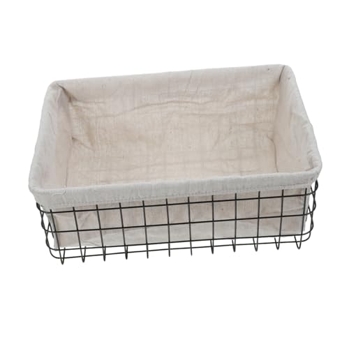 Happyyami Bathroom Basket Organizer Toilet Paper Bin for Bathroom Cosmetics Storage Box Desktop Cosmetics Storage Box