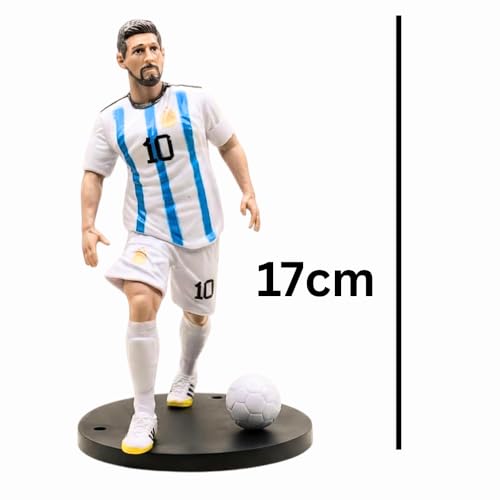 Image of Blue Aura Football Star Action Figure Height-17cm Collectible Figurine | Mssi- Ball