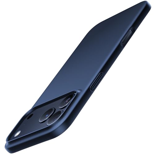 Image of TORRAS Slim Fit for iPhone 17 Pro Case Thin 6.3 inch Velvety Matte Blue