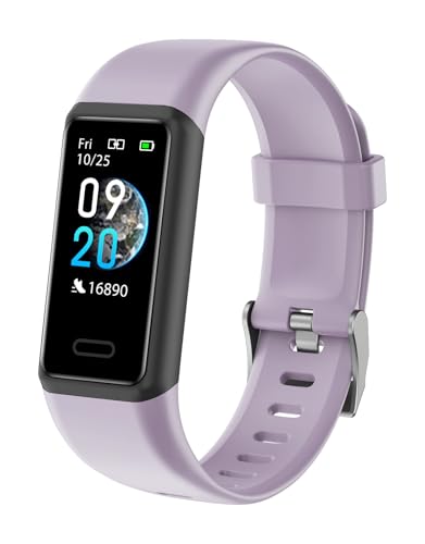 Cloudpoem Fitness Tracker,Fitnessuhr für Damen Herren mit Pulsuhr,Schrittzähler,Kalorienzähler,Schlafmonitor,SNS SMS Anruf Benachrichtigung Sportuhr IP68 Wasserdicht für iOS Android Handy