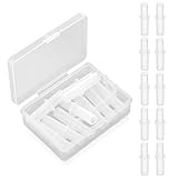 Yookeer 10 Pcs Bi-Fold Top Mount Pivots, Nylon 3/8 Bi Fold Top Pivot, OD Folding Door Guide Hardware Tool Kit for Replacing Damaged or Missing Bi Fold Closet Door