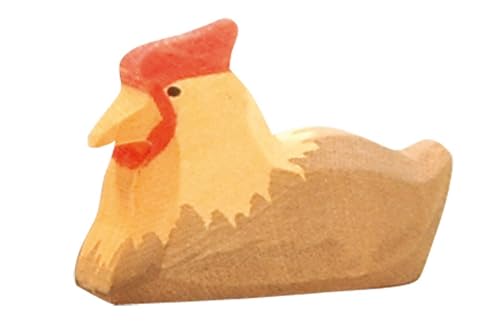 Poulet brun allongé NEUF pour décorer une chambre de bébé