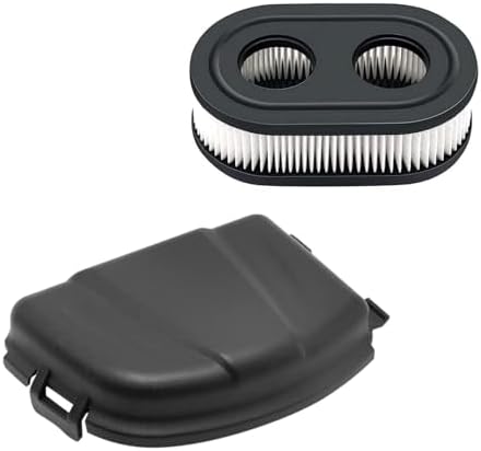 Lawn Mower Filter Cover - Are You Choosing the Right One? 2 798452 593260 Air Filter with 595658 Lawn Mower Air Cleaner Cover Replacement for Briggs and Stratton 103M02 104M02 104M05 09P700 093J02 550E 550EX, 575EX, 625EX, 625EXi, Troy-Bilt, Toro Recycler 22