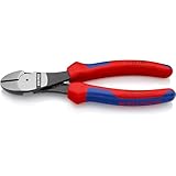 クニペックス KNIPEX 7402-180 強力型斜ニッパー(硬線用) (SB)