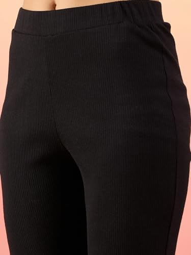 Image of Pivl Women's Bell Bottom /Boot Cut Trackpants - Stylish & Comfortable Casual Summer Wear|| Trouser
