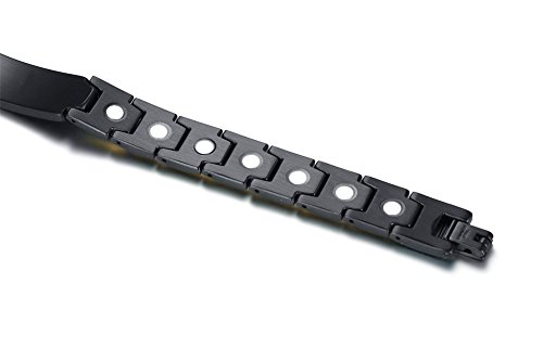 Xuanpai Eliquis Stainless Steel Medical Alert Id Bracelet For Men Women,Adjustable #TOP3