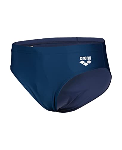 Arena Slip de Bain Dynamo Junior Brief R pour Garçons, Séchage Rapide, Tissu Maxfit Eco résistant au Chlore et au Sel, Protection UV 50+, avec Doublure...