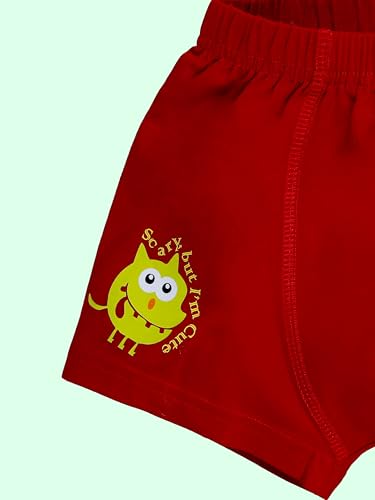 Image of KiddoPanti Boys Boxer Shorts Pack of 3 | Soft Cotton-Lycra Blend | Comfortable Fit with Bio Wash for All-Day Comfort | Kids Briefs