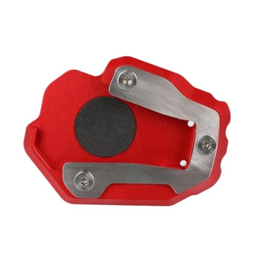 Pied de support latéral pour Africa Twin CRF1100L : extension haut de gamme CNC rouge