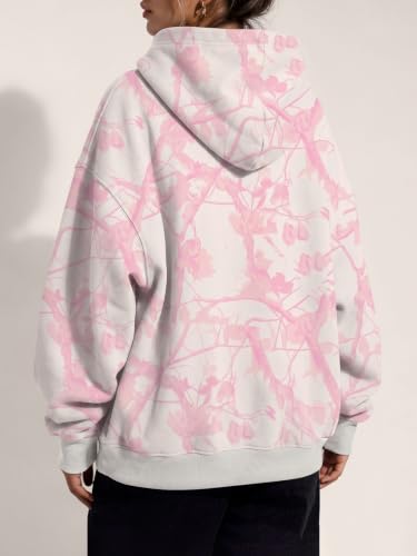 Image of Trendy Queen Women Oversized Hoodies Fall Outfits | Gentle Skin Feel, Aesthetic Drop Shoulder, Large Kangaroo Pocket, Seamless Daily Outfit Match